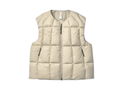 Goldwin 0 Three-Dimensional Down Light Vest (Unisex) "Oatmeal"