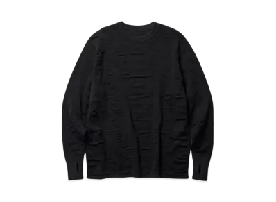 Goldwin 0 Reaction Diffusion Knit Top (Unisex) "Black"
