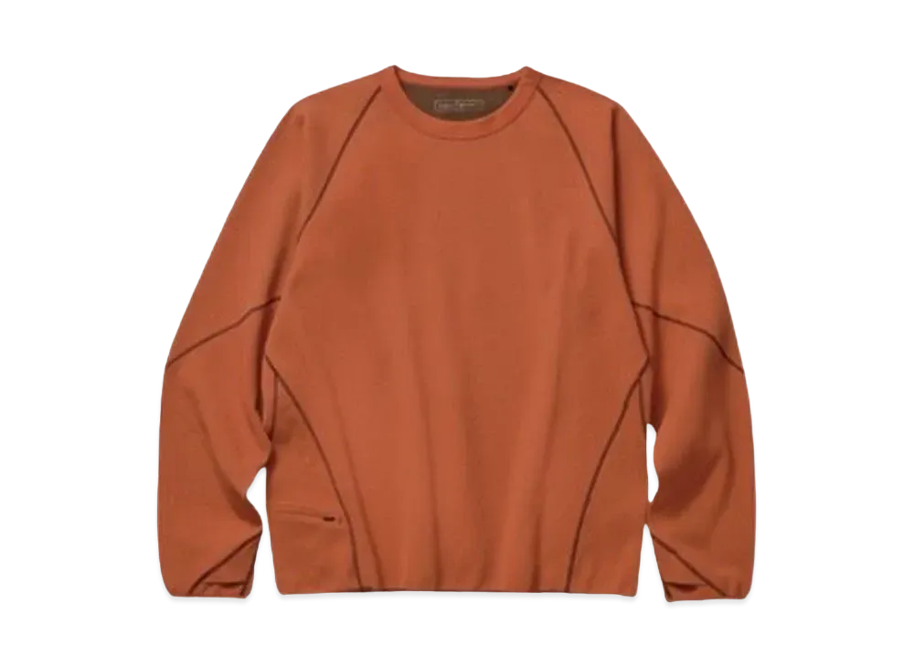 Goldwin 0 Helicoid Sleeve Waffle Top (Unisex) "Clay"