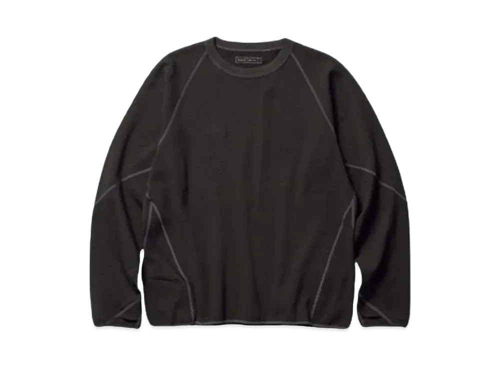 Goldwin 0 Helicoid Sleeve Waffle Top (Unisex) "Biotite"