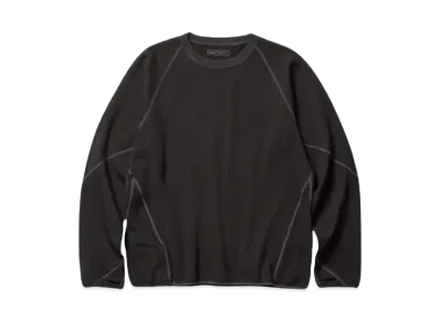 Goldwin 0 Helicoid Sleeve Waffle Top (Unisex) "Biotite"