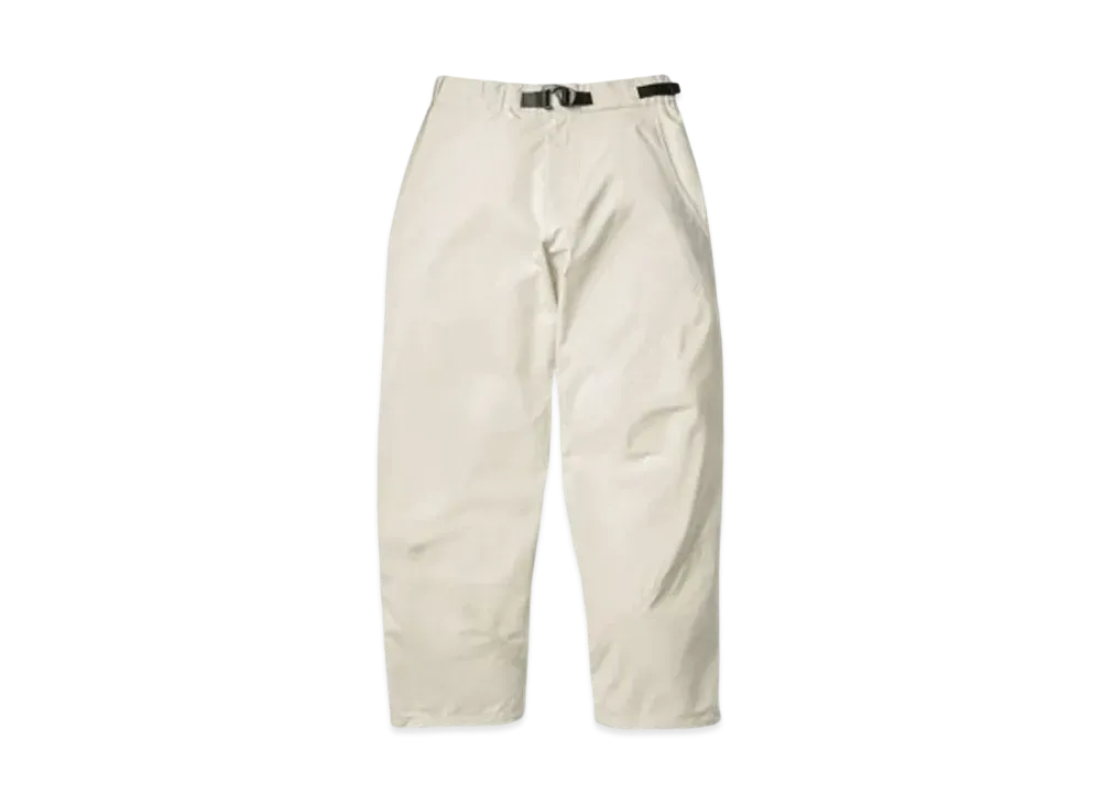 Goldwin 0 Helicoid Wide Pants (Unisex) "Ivory"