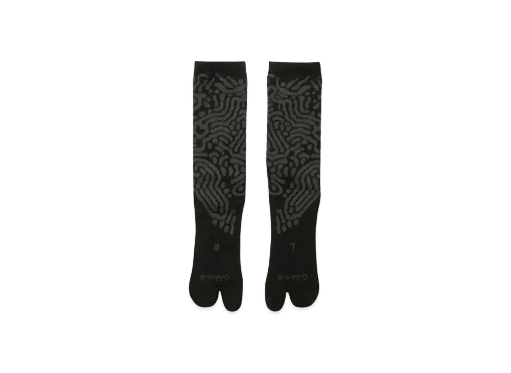 Goldwin 0 Reaction Diffusion Socks (Unisex) "Black"