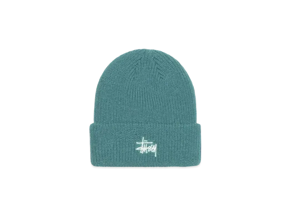 Stussy Cuff Beanie Basic "Sea Green"