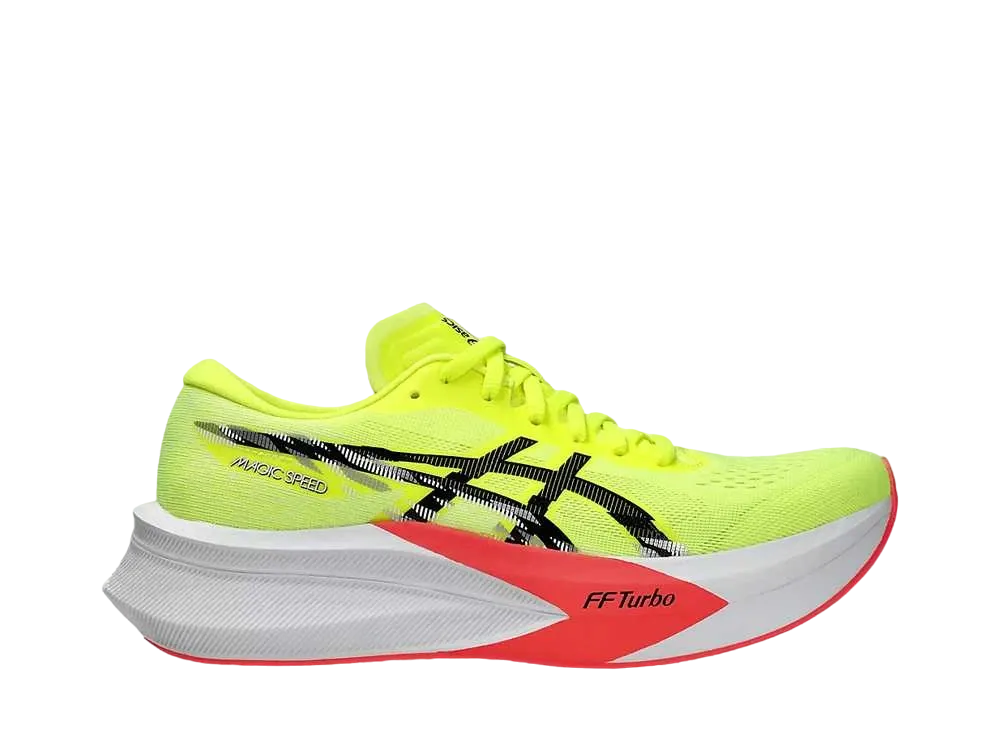 アシックス ウィメンズ マジック スピード4 "セーフティイエロー/ブラック"
