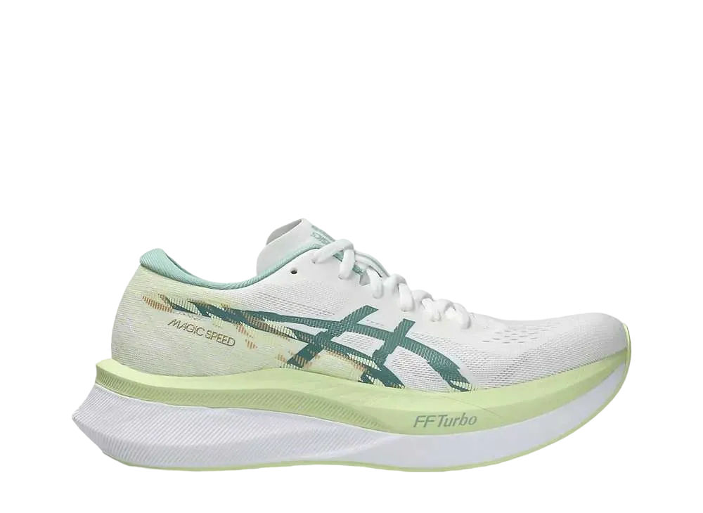 アシックス ウィメンズ マジック スピード4 "ホワイト/セラドン"