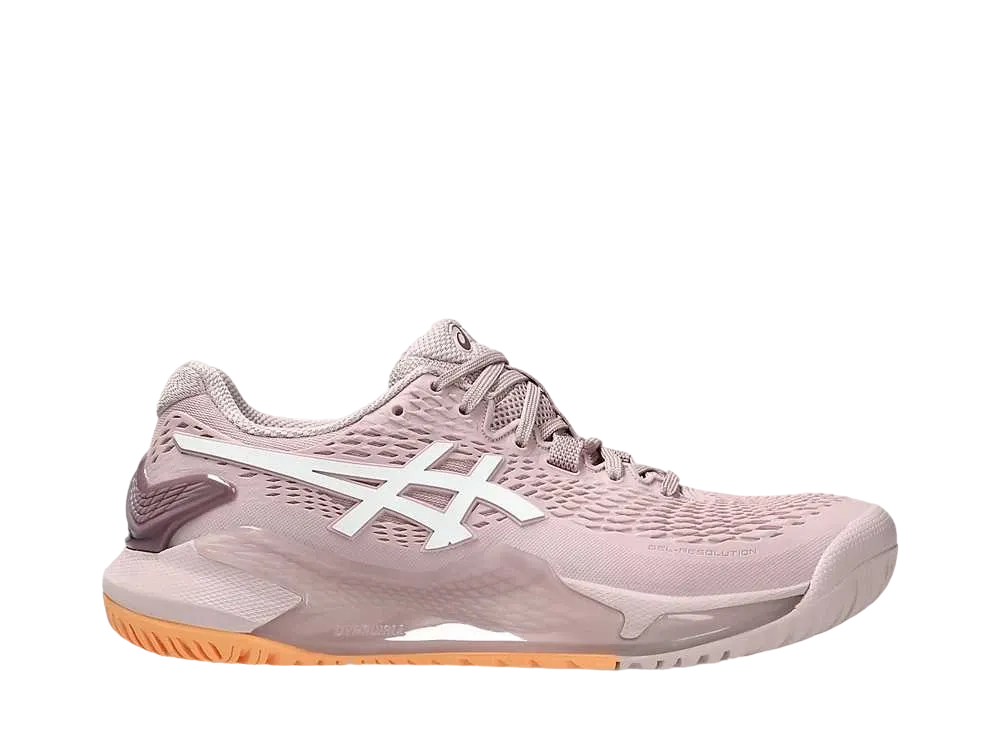 アシックス ウィメンズ ゲル レゾリューション9 "ウォーターシェッドローズ/ホワイト"