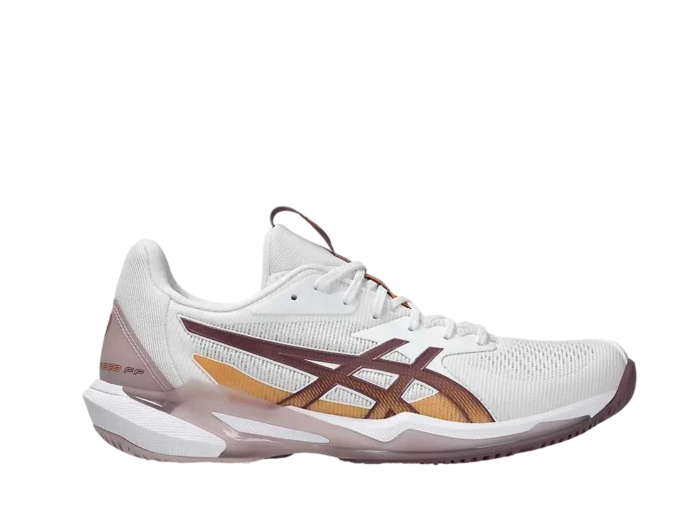 アシックス ウィメンズ ソリューション スピード FF 3 "ホワイト/ダスティモーブ"