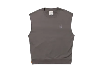 VAULTROOM Padlock Cutoff Vest "Grey"