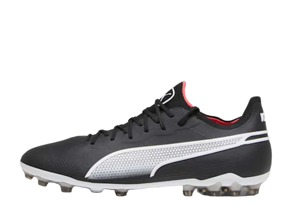 Puma King Ultimate MG "Puma Black/Puma White/Fire Orchid"