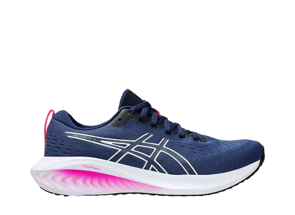 アシックス ウィメンズ ゲルエキサイト10 ワイド "ブルーエクスパンス/スージングシー"