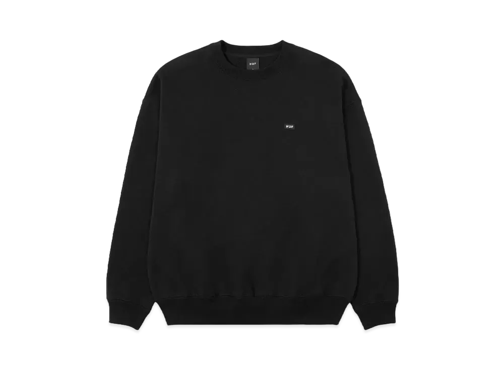 HUF Classic Fleece Crew "Black"