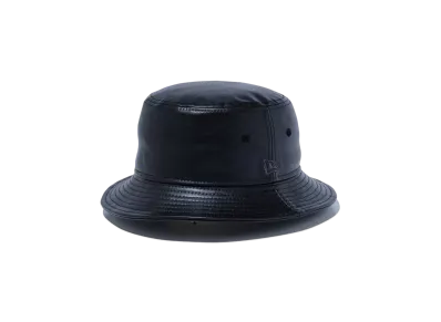 NEW ERA Bucket 01 Apple Leather "Black"