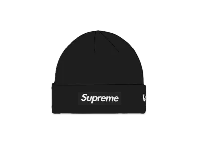 Supreme 16FW New Era Box Logo Beanie "Black"