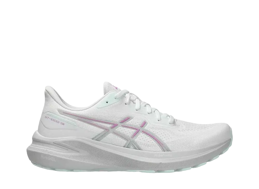 アシックス ウィメンズ GT1000 13 "ホワイト/ラベンダーグロー"