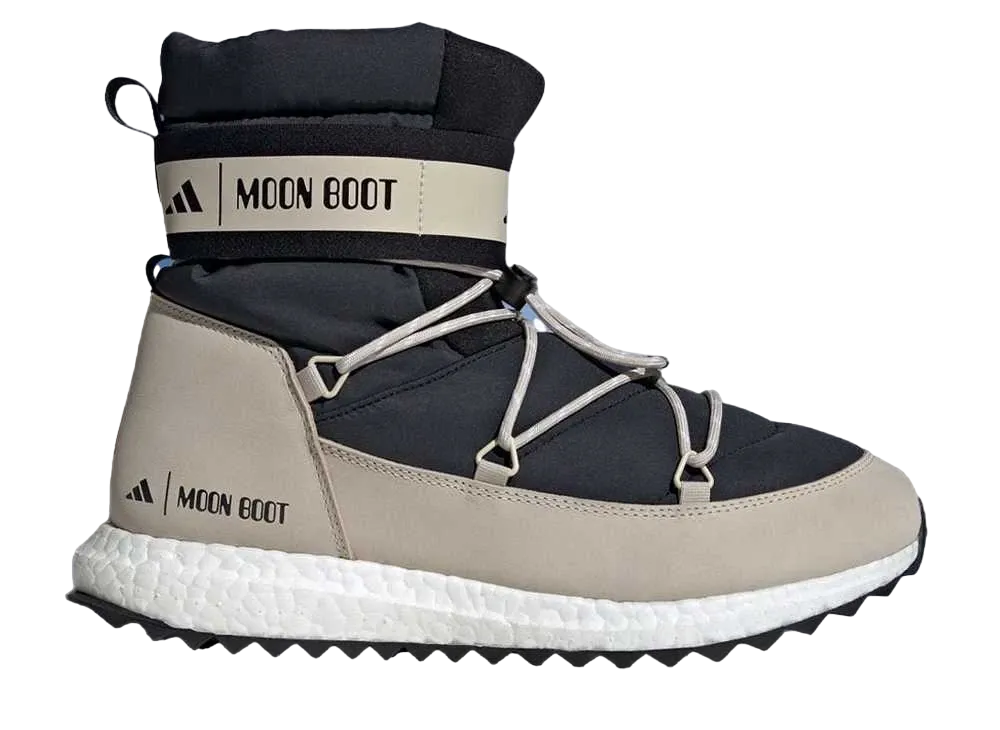 ナサ × アディダス ムーンブースト ハイ "コアブラック"