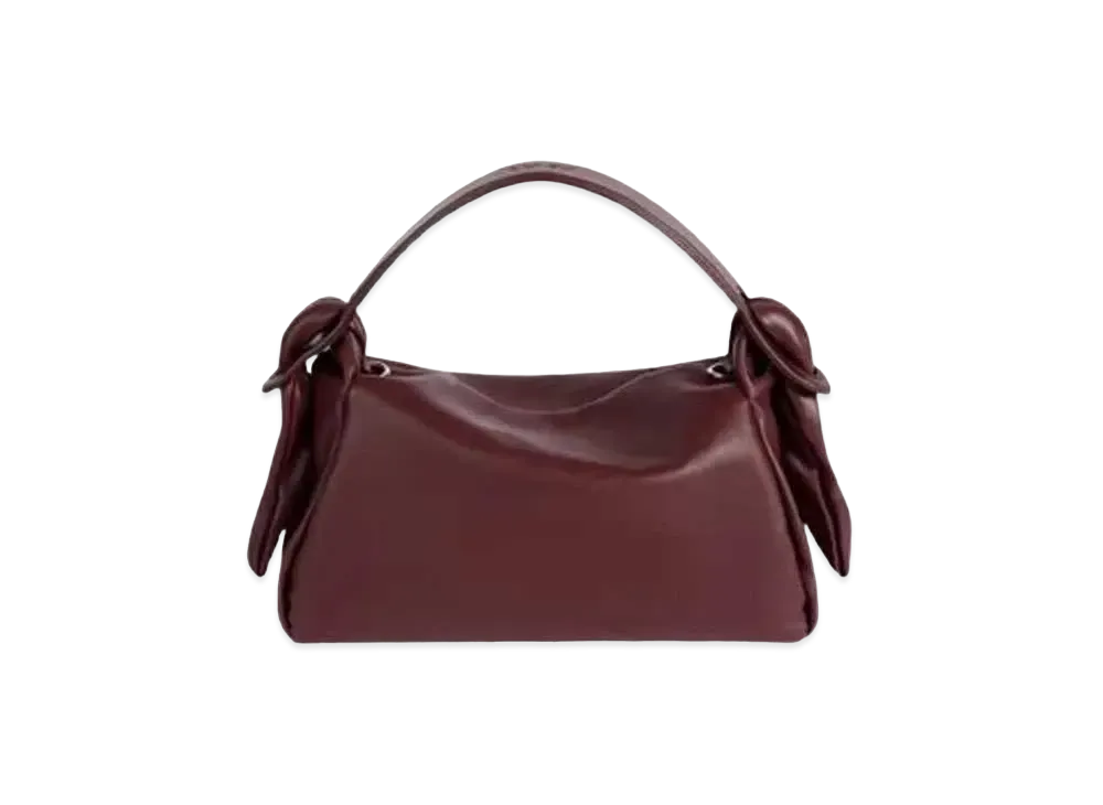 KENZO 'Furoshiki' Leather Bag "Bordeaux"