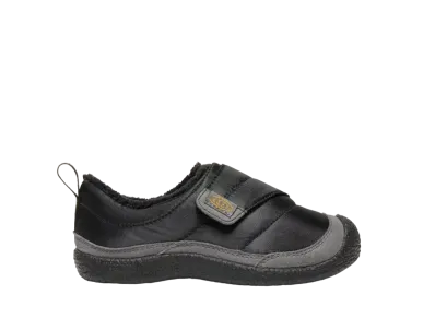 KEEN Little Kids Howser Low Wrap "Black/Steel Grey"