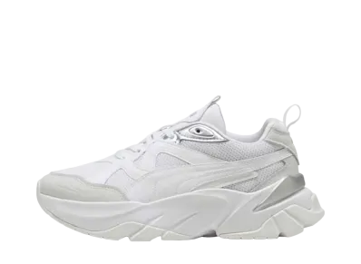 Puma Women's Sophyr Metallic "Puma White/Puma Silver"