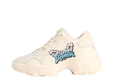 Puma Women's Pulsar Wedge Nostalgic "Frosted Ivory/Luminous Blue/Pale Pink/Puma Black"