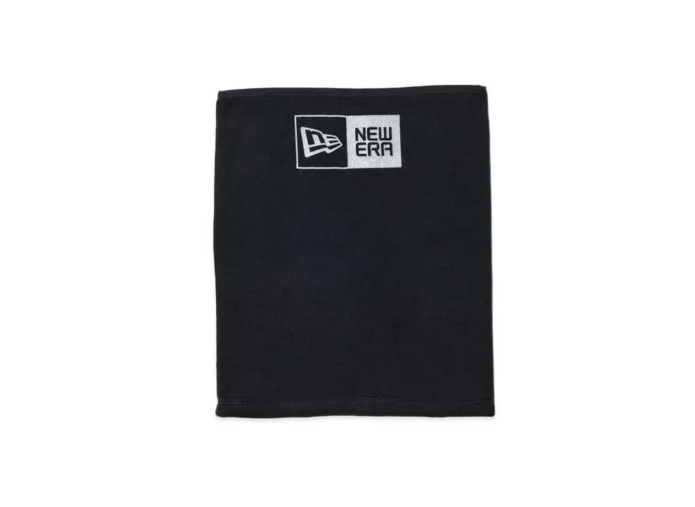NEW ERA Fleece Neck Warmer Long Box Logo "Black/Reflective Gray"