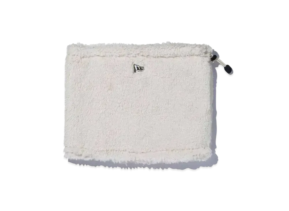 NEW ERA Boa Fleece Neck Warmer "Off White"