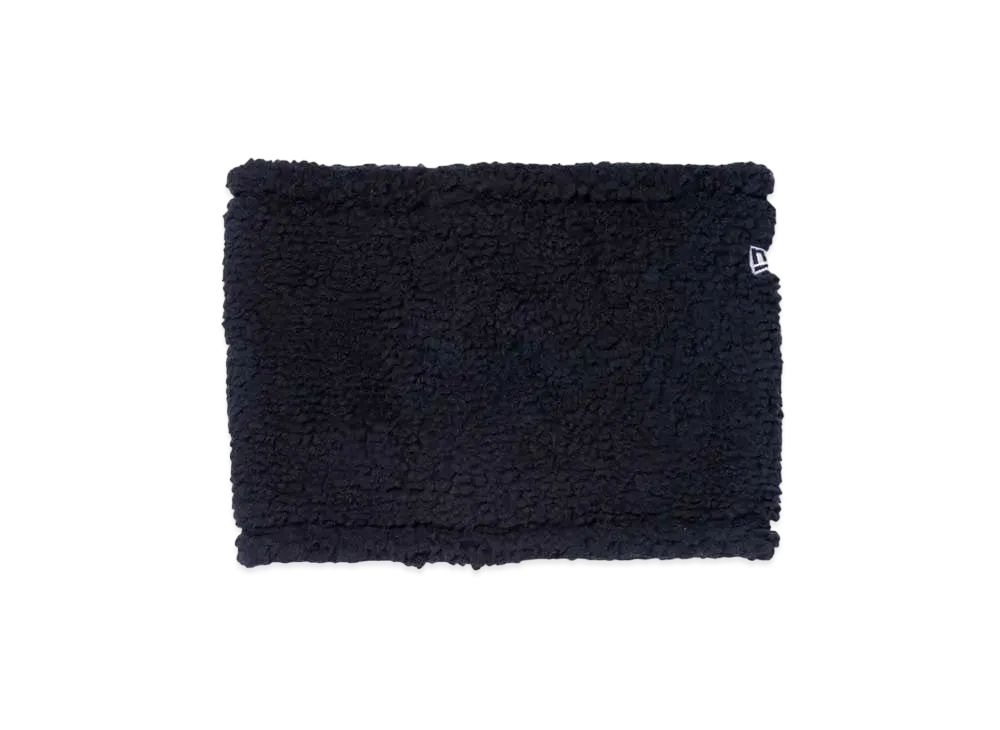 NEW ERA Snap Open Boa Fleece Neck Warmer "Black"