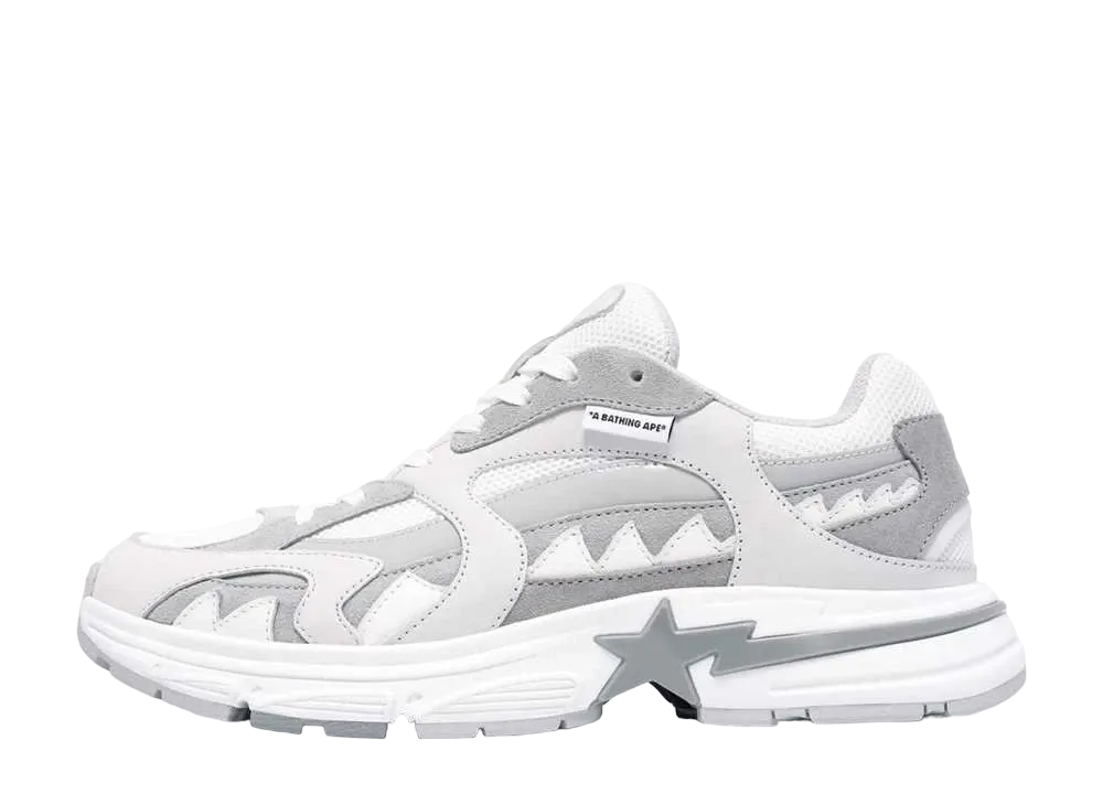 A BATHING APE®︎ SHARK STA "White"