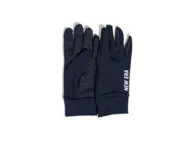 NEW ERA Fleece Warmer Glove "Black/Reflective White"
