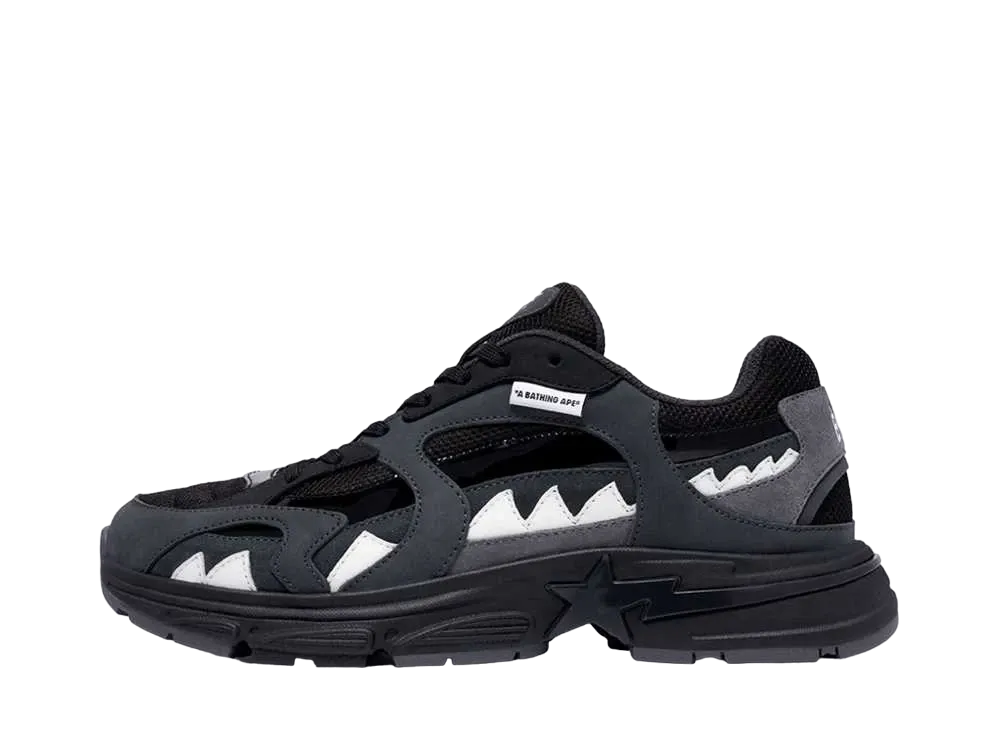 アベイシングエイプ ウィメンズ シャークスタ "ブラック"