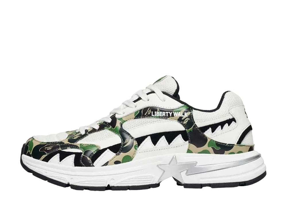 Liberty Walk × A BATHING APE® SHARK STA "Green"