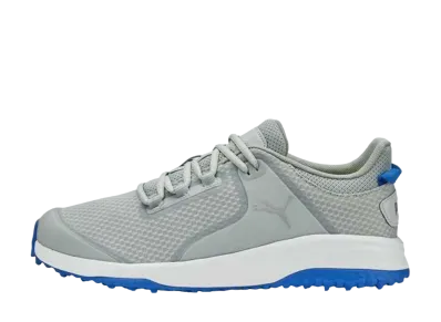 Puma Golf Fusion Grip Rubber Sole "Flat Light Gray/Puma Silver/Puma Team Royal"