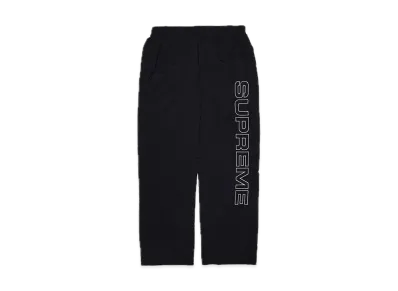Supreme Spellout Embroidered Track Pant "Black"
