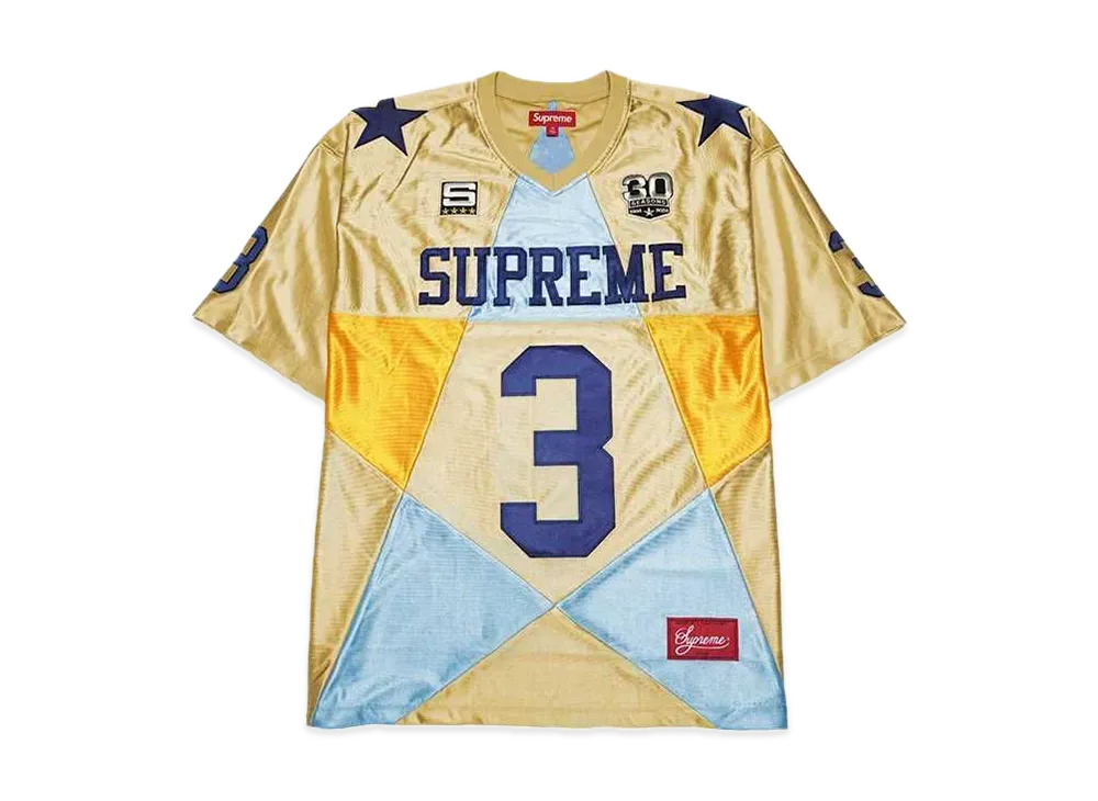 Supreme Star Football Jersey "Gold"