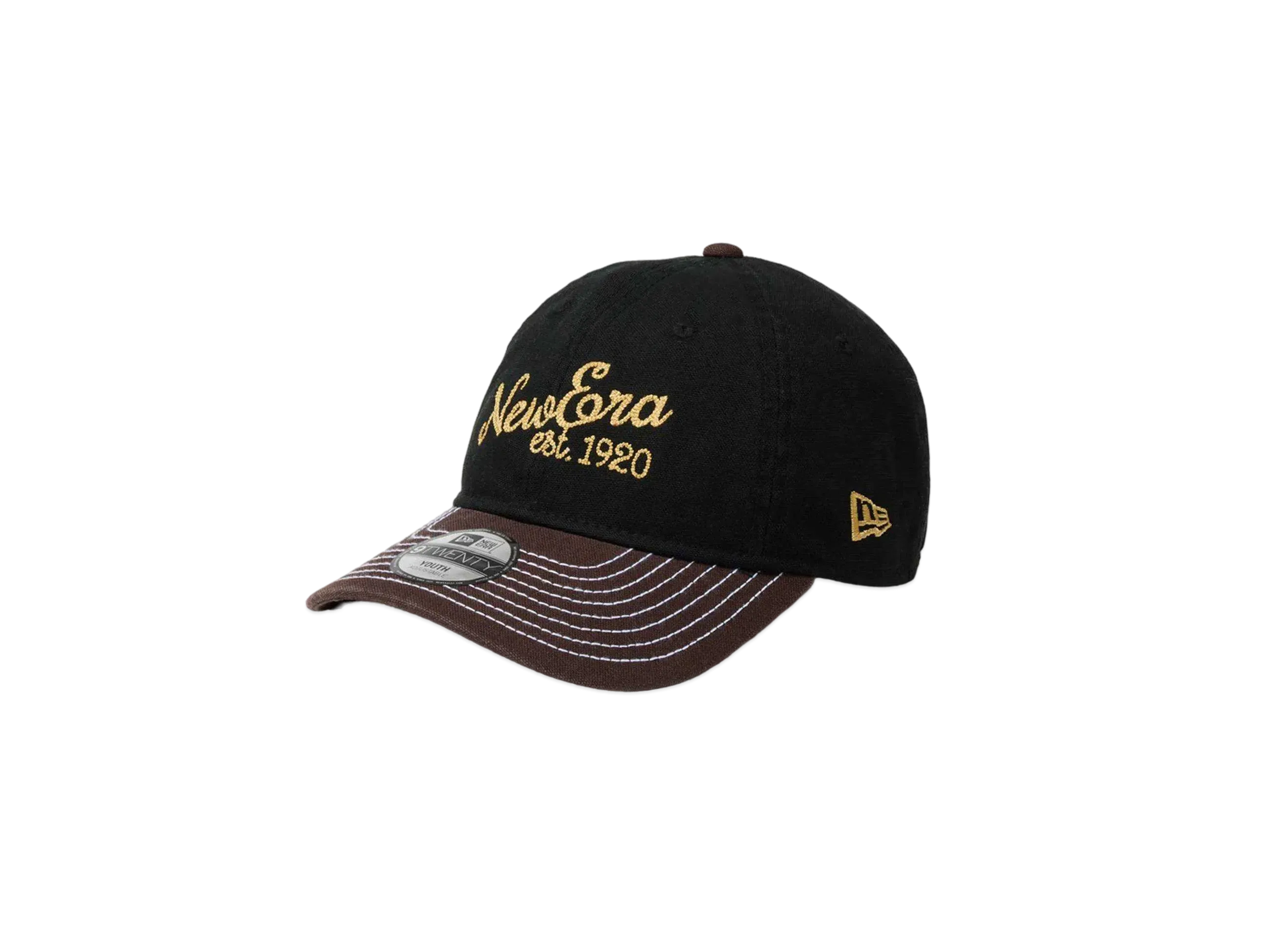NEW ERA Youth 9Twenty 2-Tone Duck Canvas "Black/Brown"