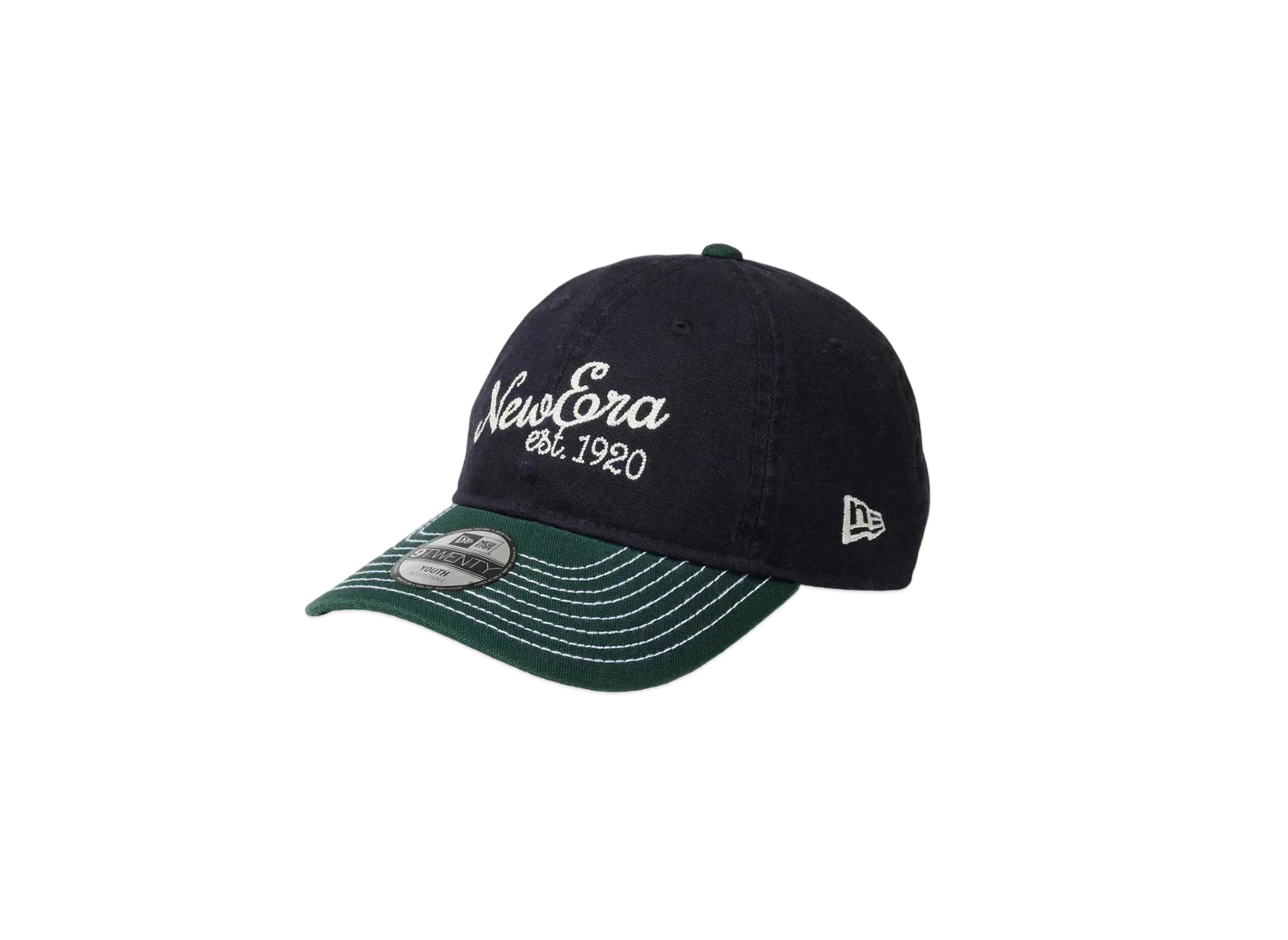 NEW ERA Youth 9Twenty 2-Tone Duck Canvas "Navy/Dark Green"