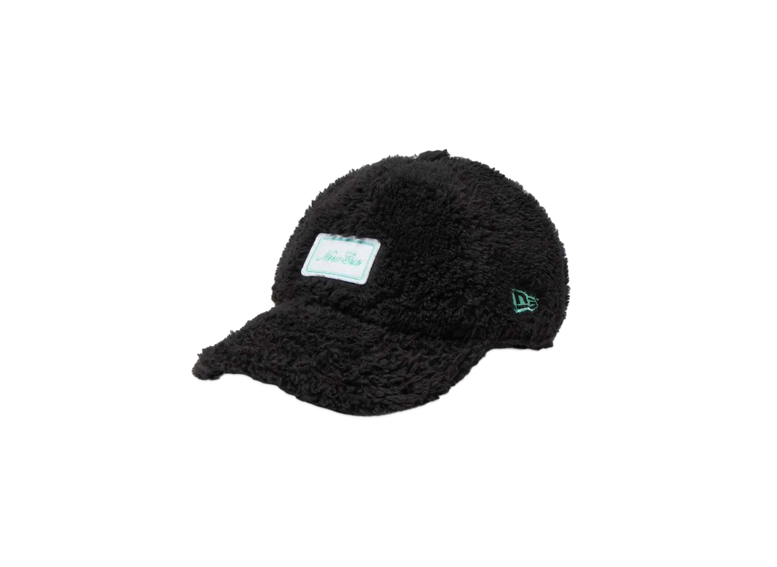 NEW ERA Youth 9Twenty Mink Fleece Felt Patch "Black"