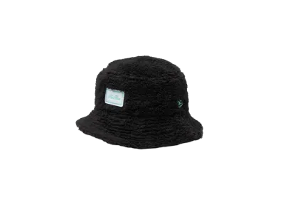 NEW ERA Kid's Bucket 01 Mink Fleece Felt Patch "Black"