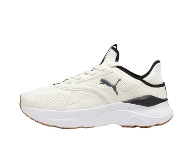 Puma Women's Softride Mayve "Warm White/Puma Black/Fizzy Apple"