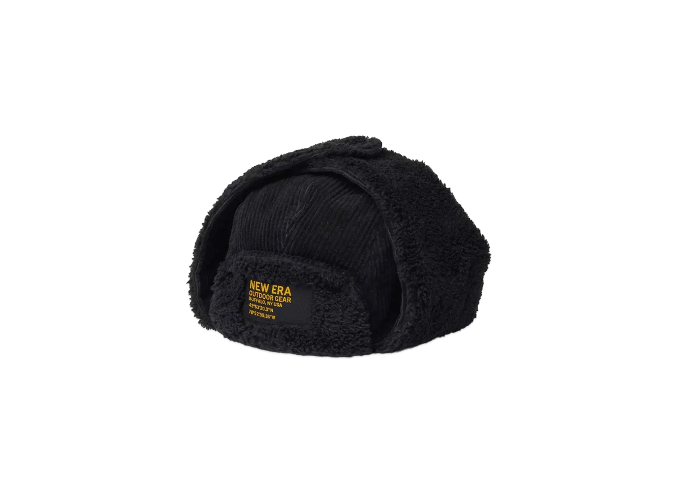 NEW ERA New Era Outdoor Kid's Trapper Mink Fleece Corduroy "Black"