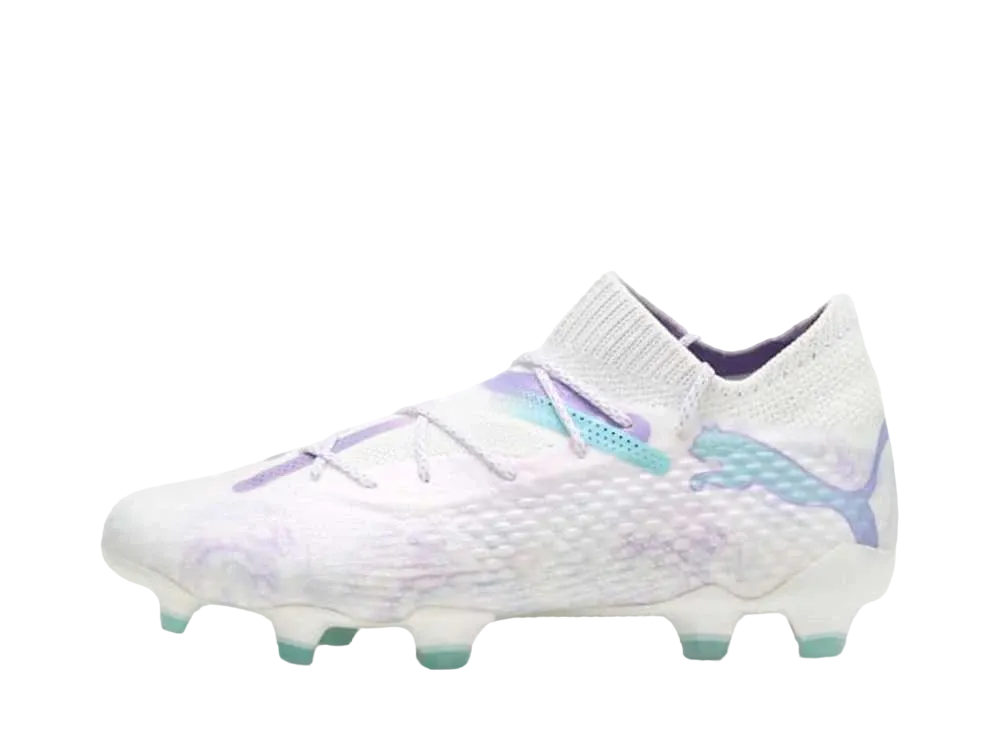 プーマ ウィメンズ フューチャー7 アルティメット ブリリアンス FG/AG "プーマホワイト/プーマブラック/スプリングラベンダー"