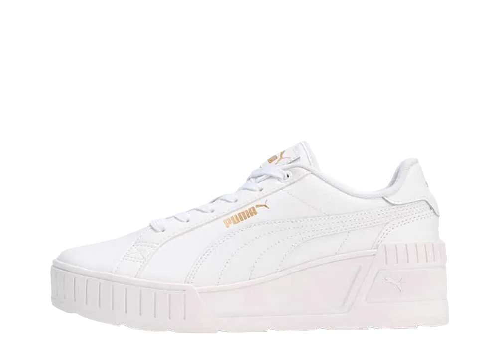 プーマ ウィメンズ カルメン ウェッジ L "プーマホワイト/ゴールド"