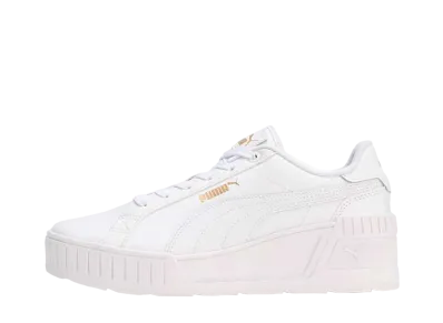 Puma Women's Karmen Wedge L "Puma White/Gold"