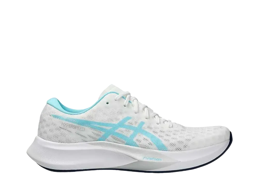 アシックス ウィメンズ ハイパースピード4 "ホワイト/ブライトシアン"
