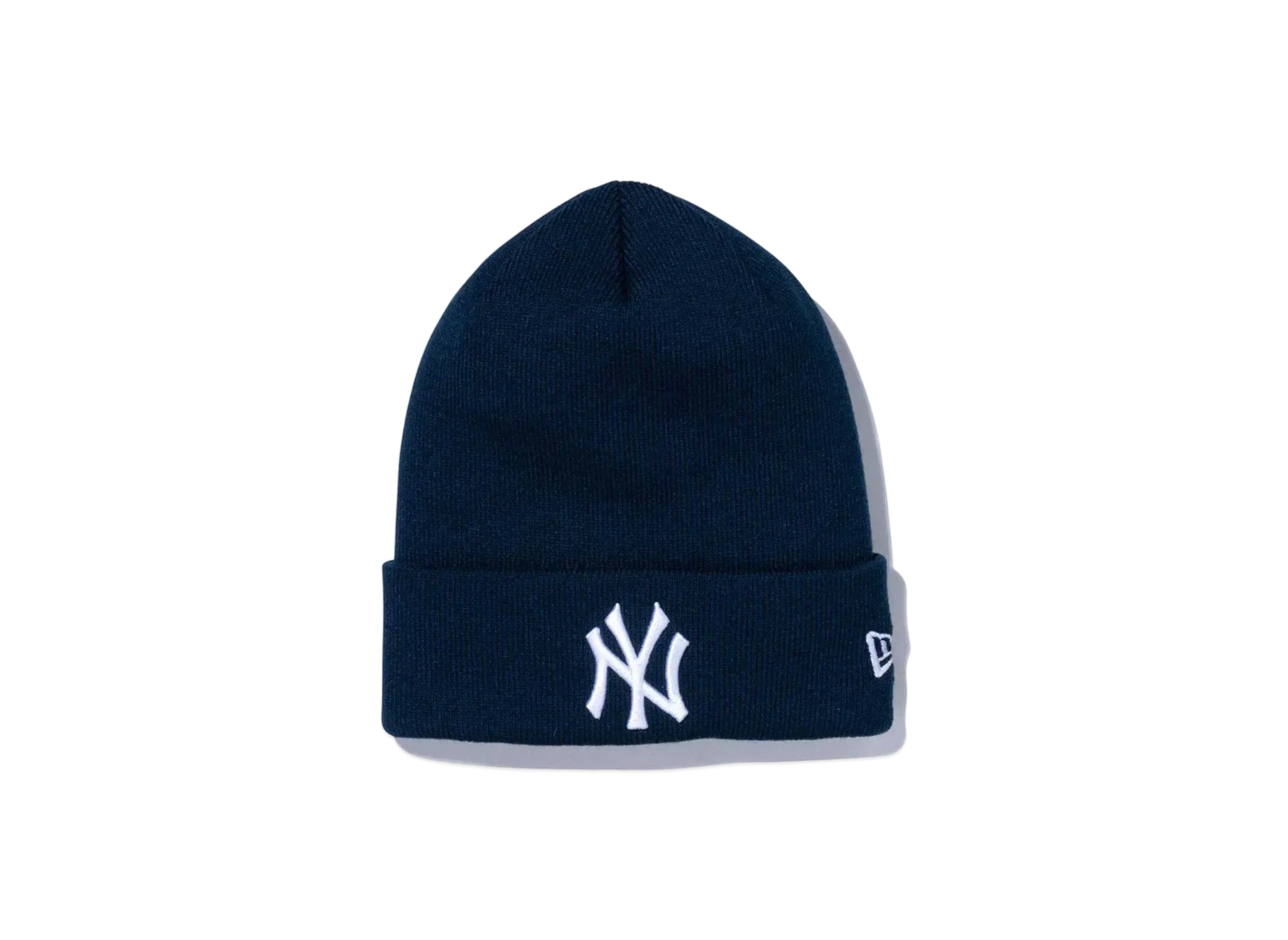 NEW ERA Basic Cuff Knit MLB Team Logo New York Yankees "Navy"