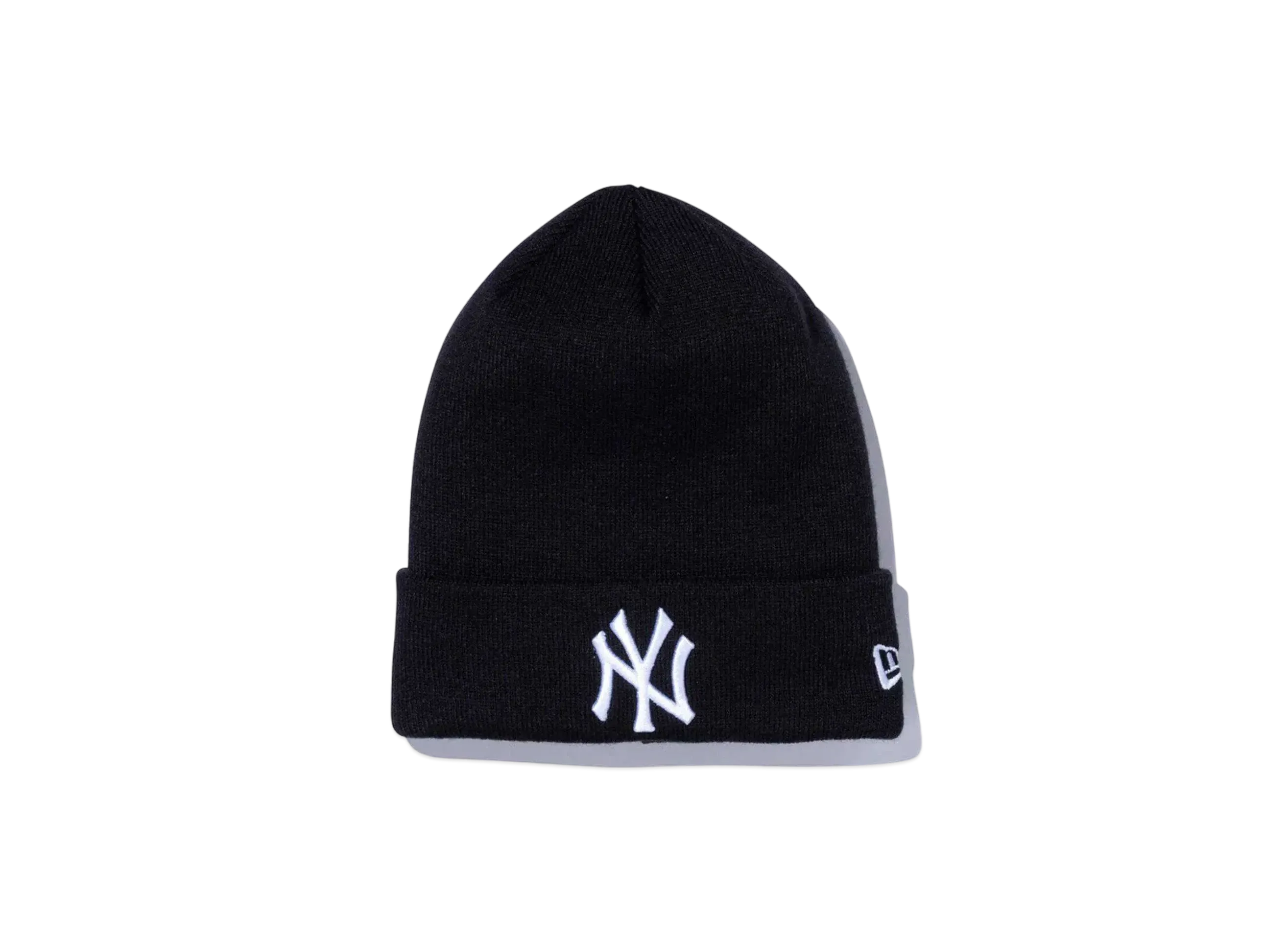 NEW ERA Basic Cuff Knit MLB Team Logo New York Yankees "Black"