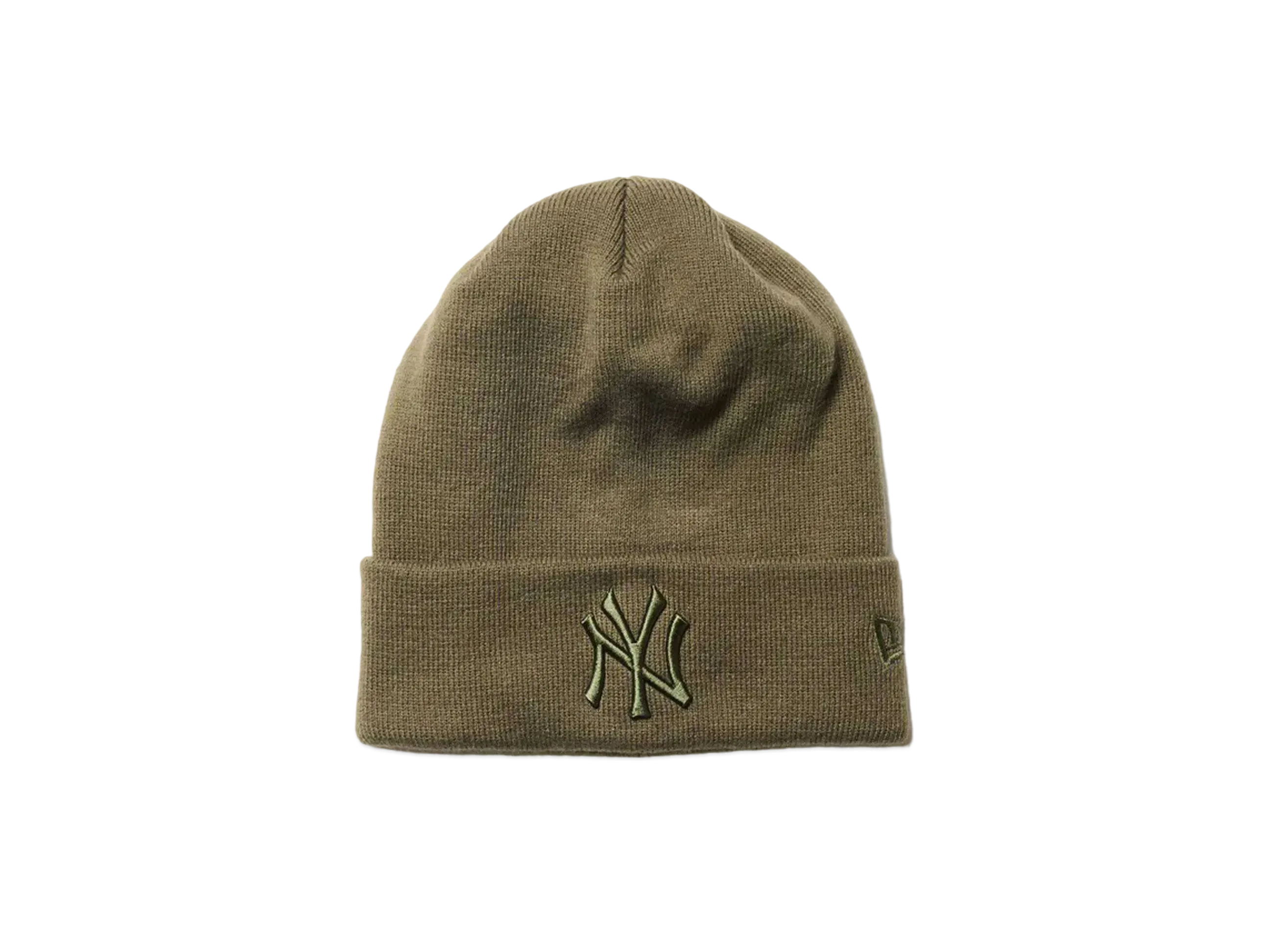 NEW ERA Basic Cuff Knit New York Yankees "New Olive"