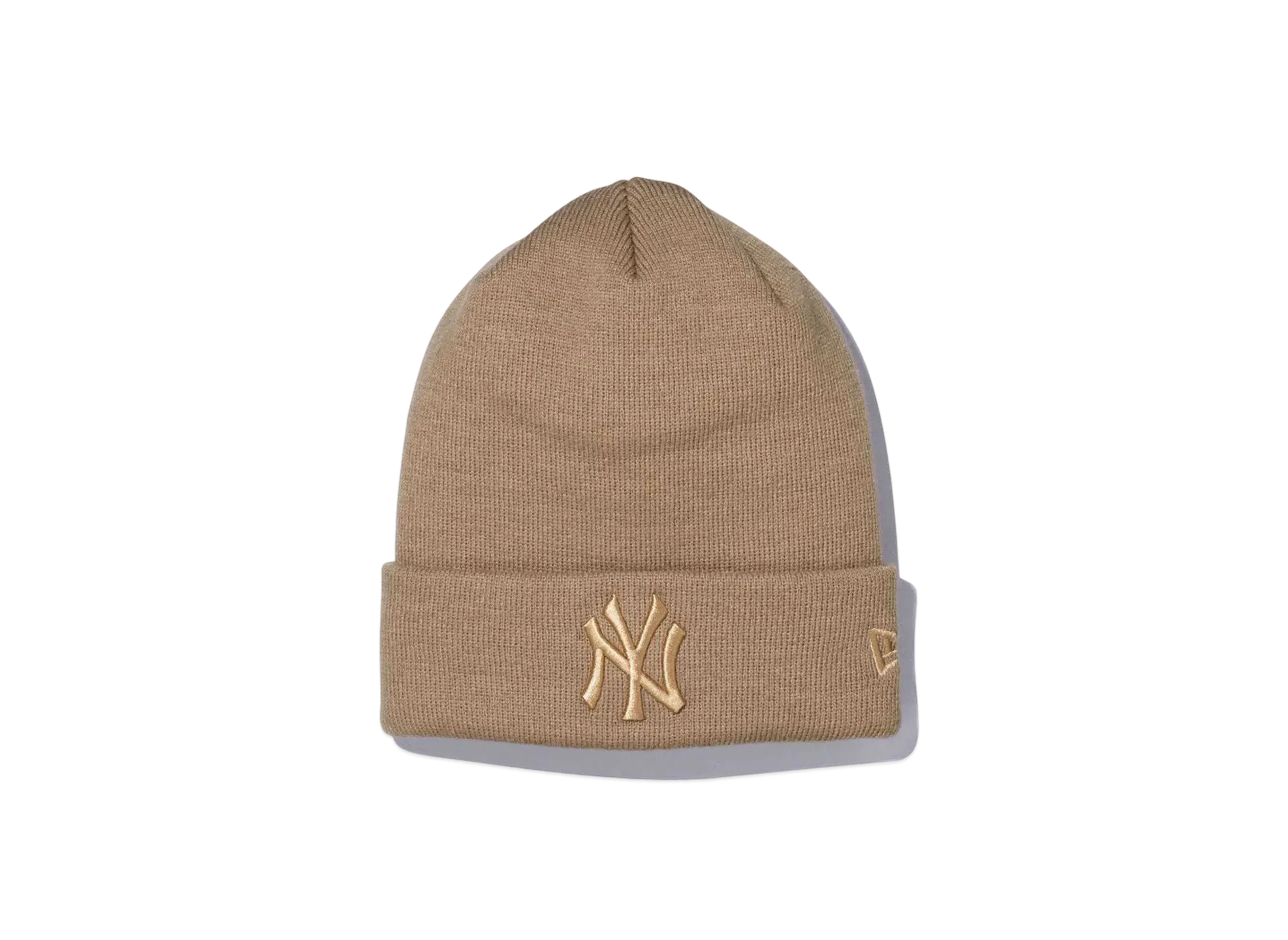 NEW ERA Basic Cuff Knit New York Yankees "Beige"