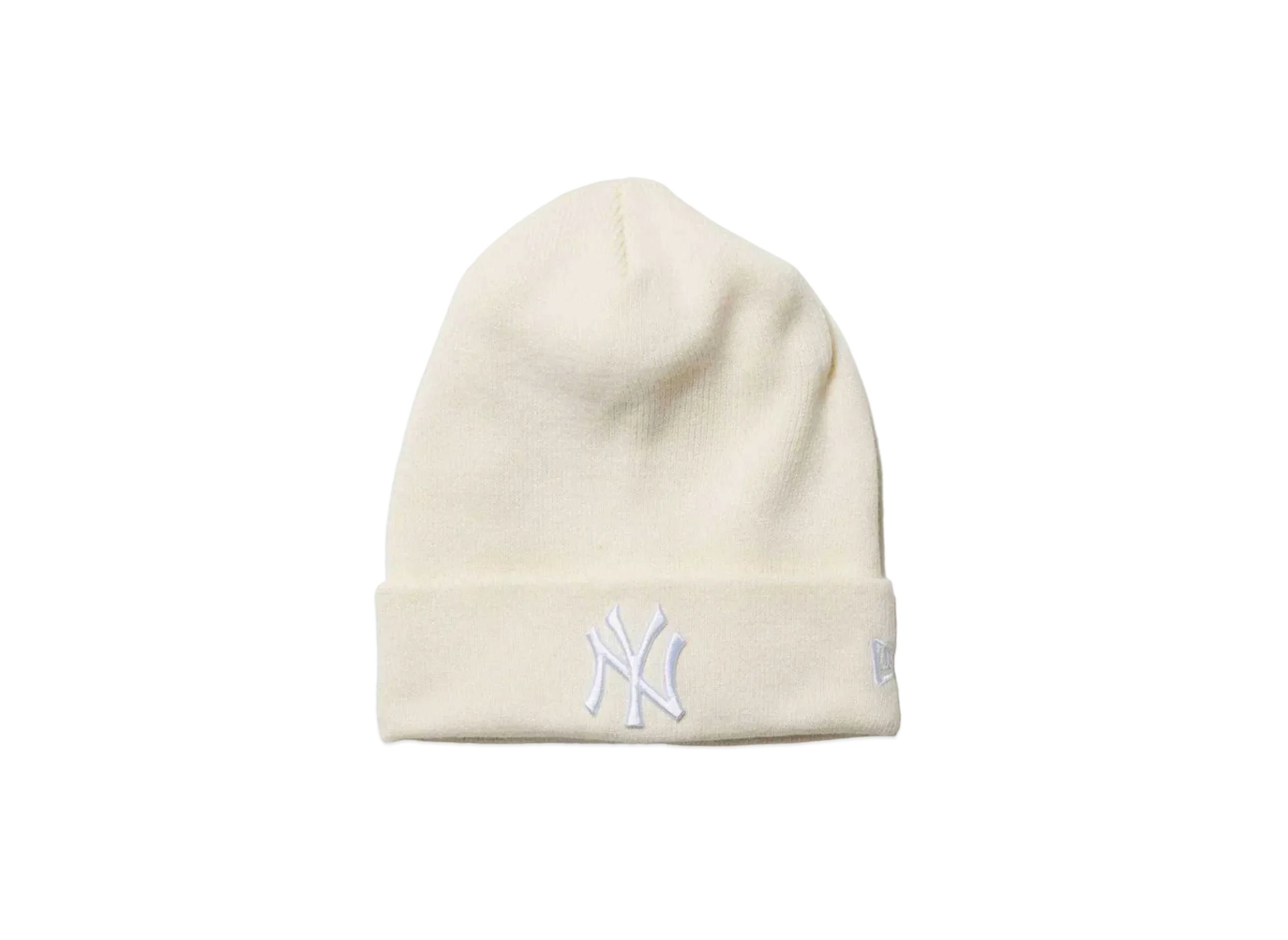 NEW ERA Basic Cuff Knit New York Yankees "Off White"