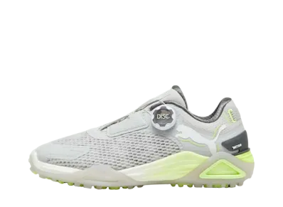 Puma Women's Golf Shadowcat Nitro Disc Spikeless "Glacial Gray/Feather Gray/Fast Yellow"